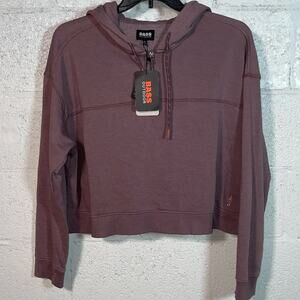 Bass Outdoor Womens Hibernate Half-Zip Hoodie Top Flint, XL